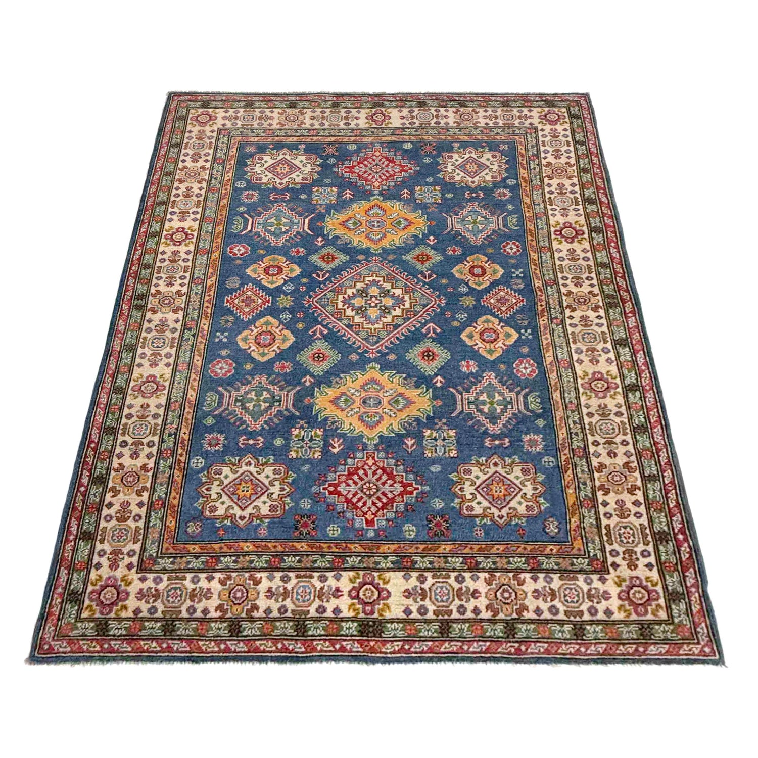Oriental Kazak Rug 5' 0" x 7' 5" ft / 152 x 227 cm - No.R37627