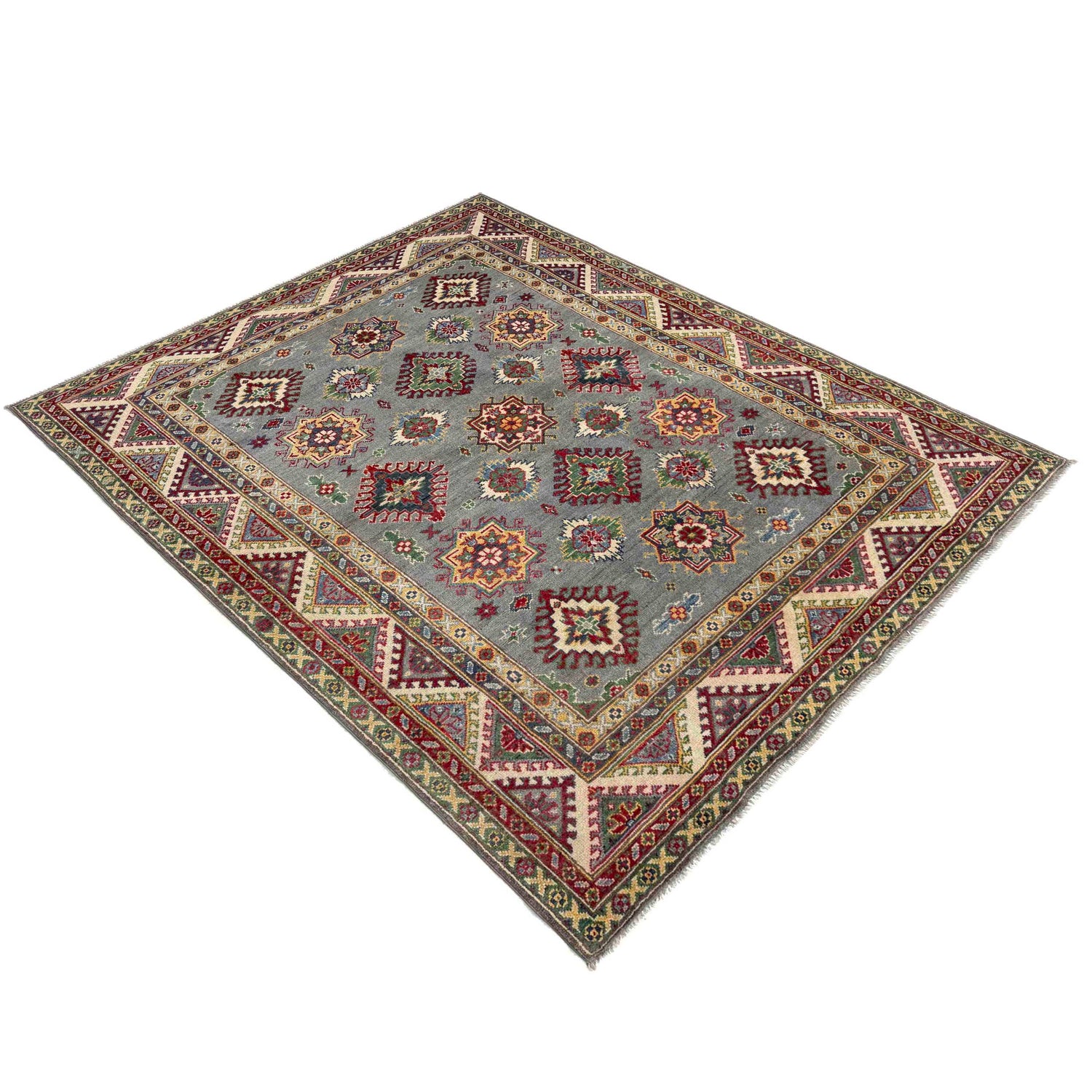 Oriental Kazak Rug 5' 1" x 6' 9" ft / 156 x 206 cm - No. R37628
