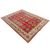 Handmade Kazak Area Rug 4' 11" x 6' 4" ft / 149 x 193 cm - No. R37629