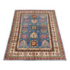 Handmade Kazak Area Rug 4' 0" x 6' 1" ft / 122 x 186 cm - No. R37631