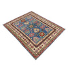 Handmade Kazak Area Rug 4' 0" x 6' 1" ft / 122 x 186 cm - No. R37631