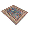 Handmade Kazak Area Rug 4' 0" x 6' 1" ft / 122 x 186 cm - No. R37631