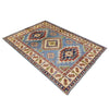 Oriental Kazak Rug 4' 0" x 5' 11" ft / 122 x 180 cm - No. R37634