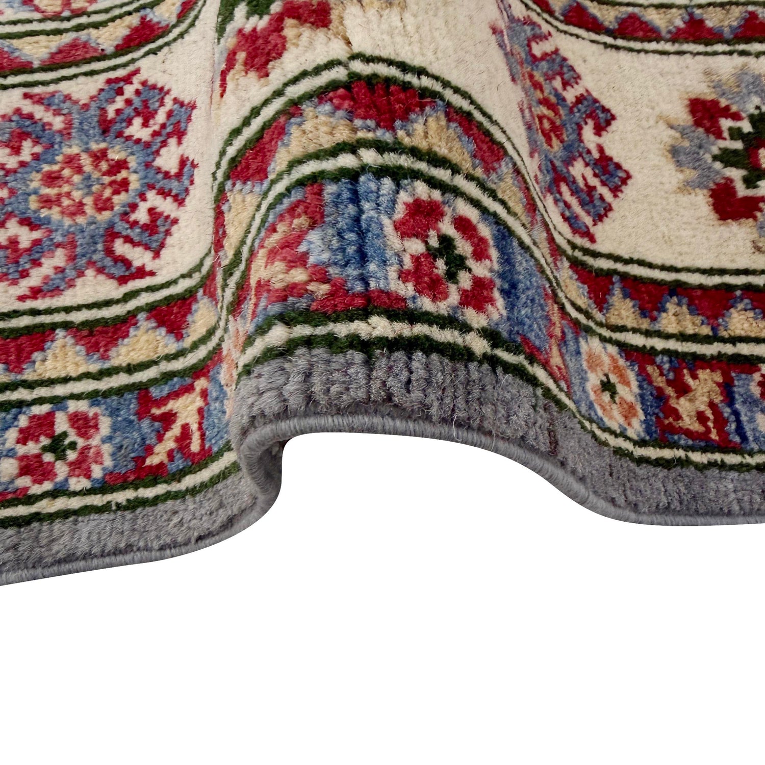 Hand knotted Kazak Rugs 4' 0" x 6' 0" ft / 123 x 183 cm - No. R37636