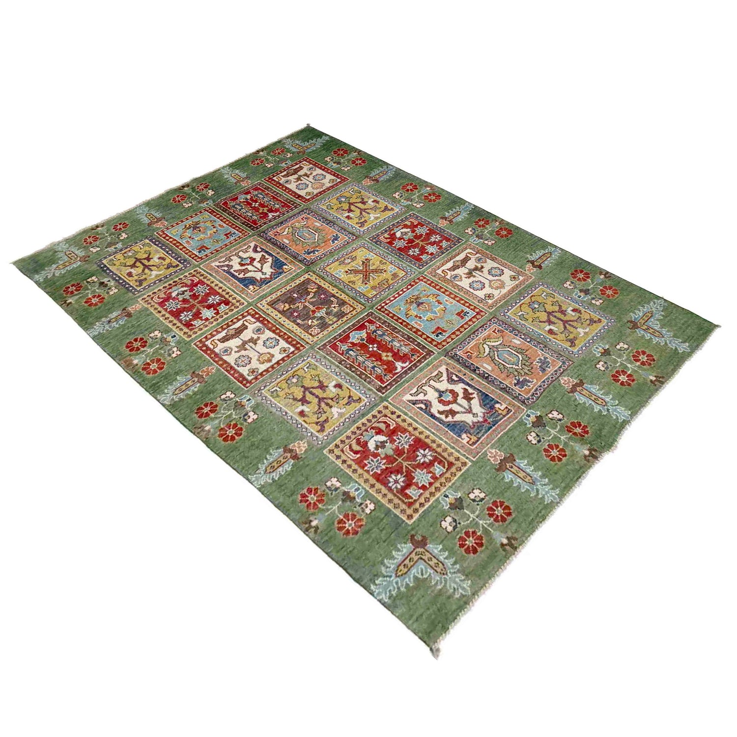 Oriental Bakhtiar Area Rug 4' 11" x 7' 3" ft / 151 x 220 cm - No. R37642