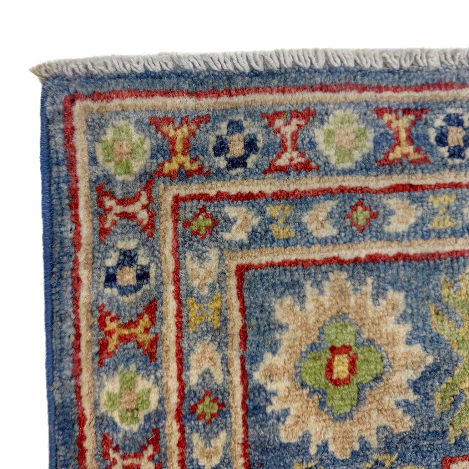 Handmade Kazak Area Rug 4' 11" x 6' 7" ft / 150 x 200 cm - No. R37643