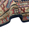 Multi Color Kazak Rug 4' 8" x 6' 8" ft / 142 x 202 cm - No. R37644