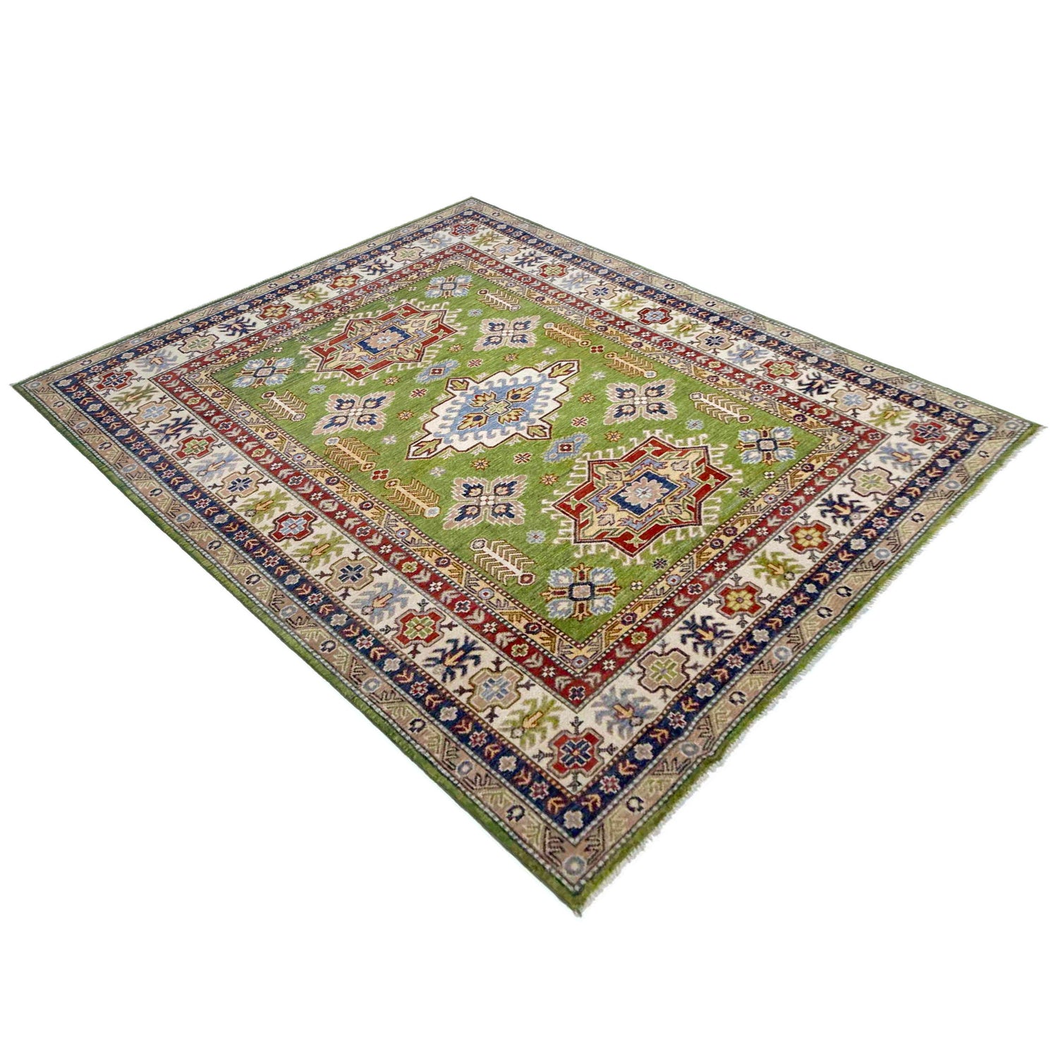 Hand knotted Kazak Rugs 5' 9" x 7' 9" ft / 176 x 235 cm - No. R37646