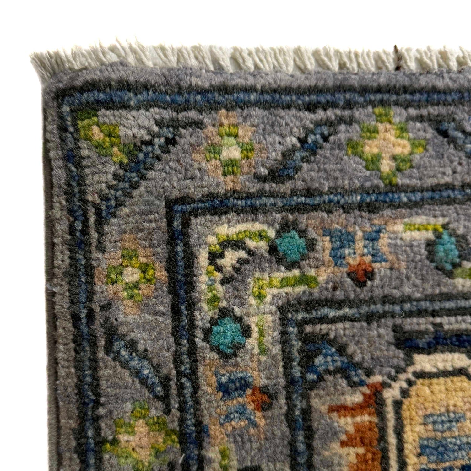 Hand Knotted Persian Design Heriz Rug 6' 0" x 8' 8" ft / 183 x 264 cm - No. R37648