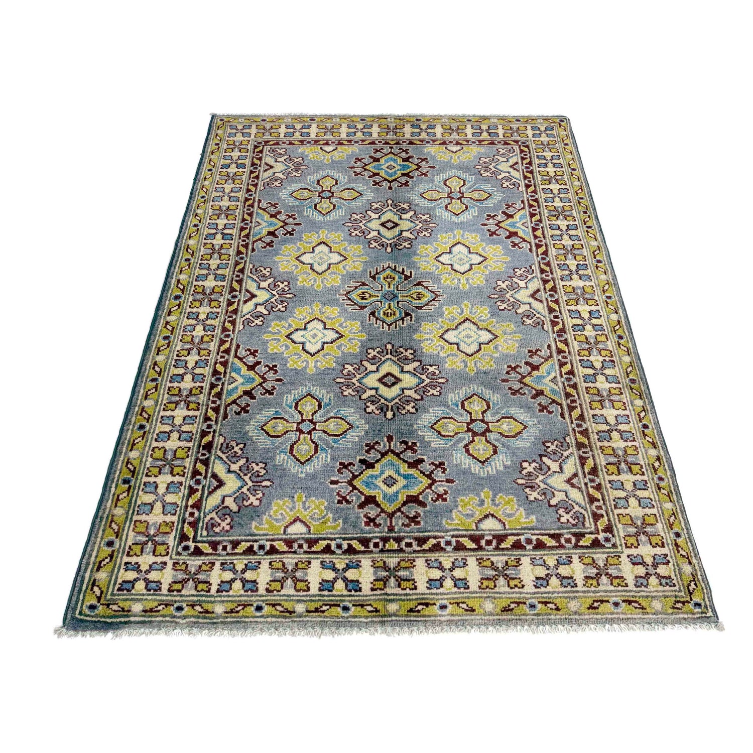 Oriental Kazak Rug 3' 5" x 5' 0" ft / 103 x 153 cm - No. R37650