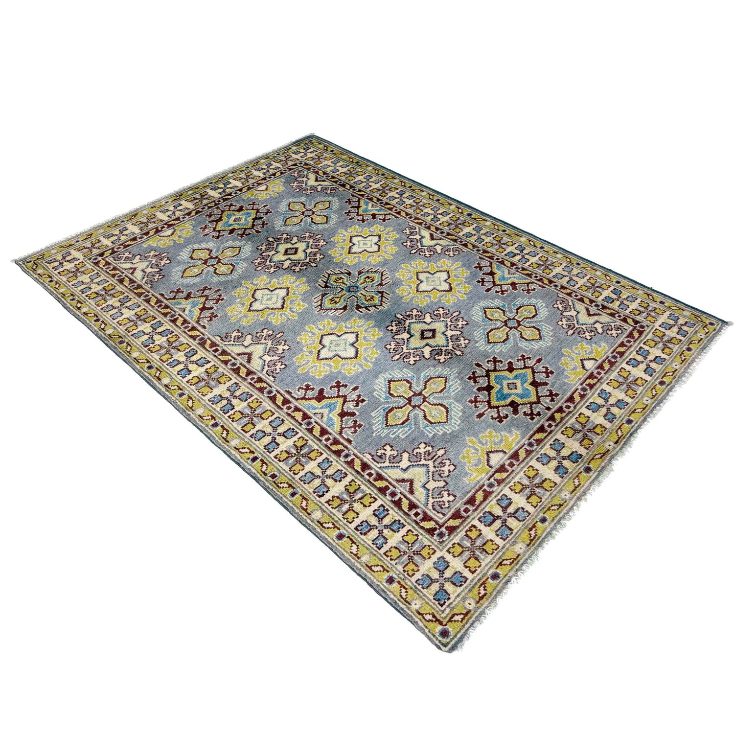Oriental Kazak Rug 3' 5" x 5' 0" ft / 103 x 153 cm - No. R37650
