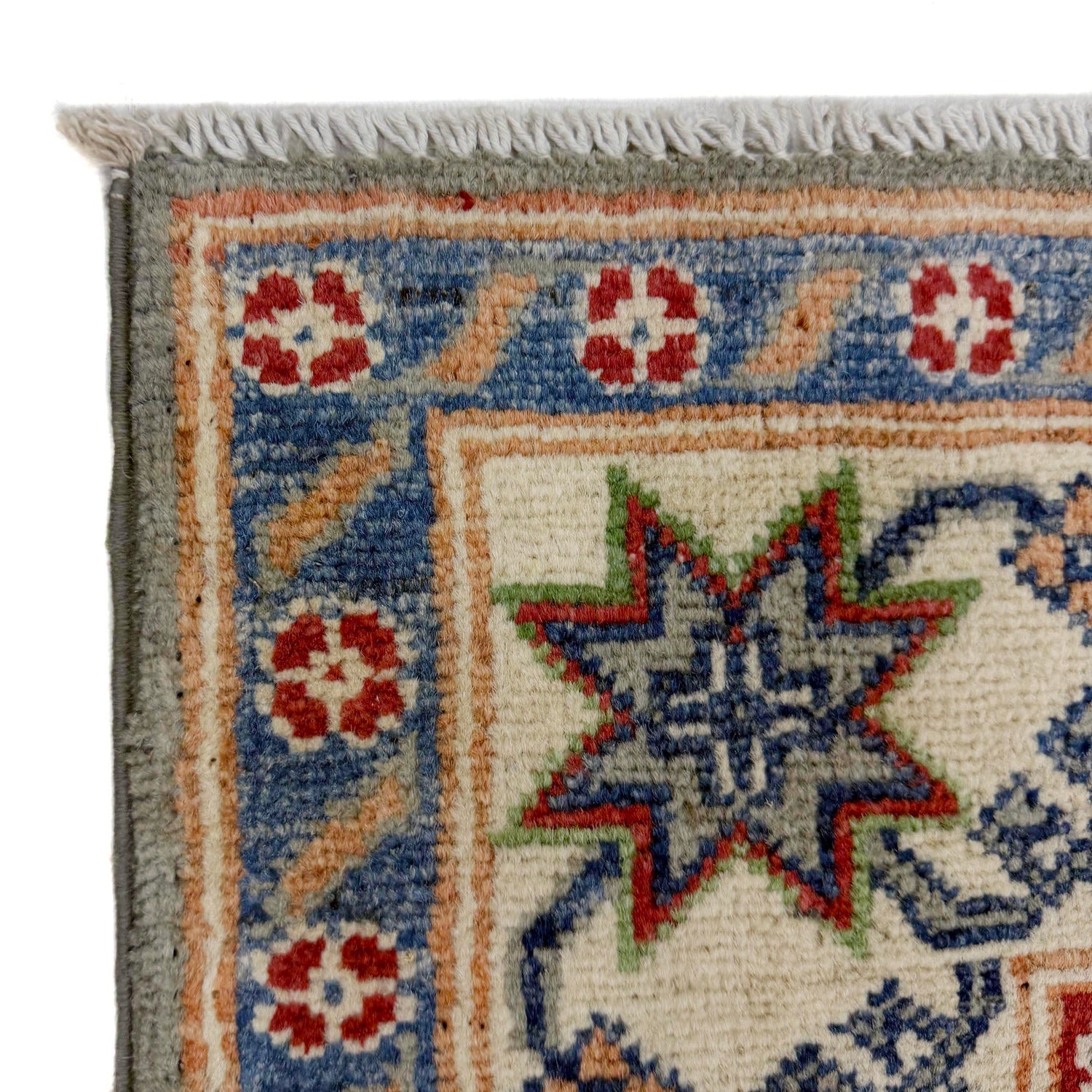 Hand knotted Kazak Rugs 4' 0" x 5' 9" ft / 122 x 175 cm - No. R37651