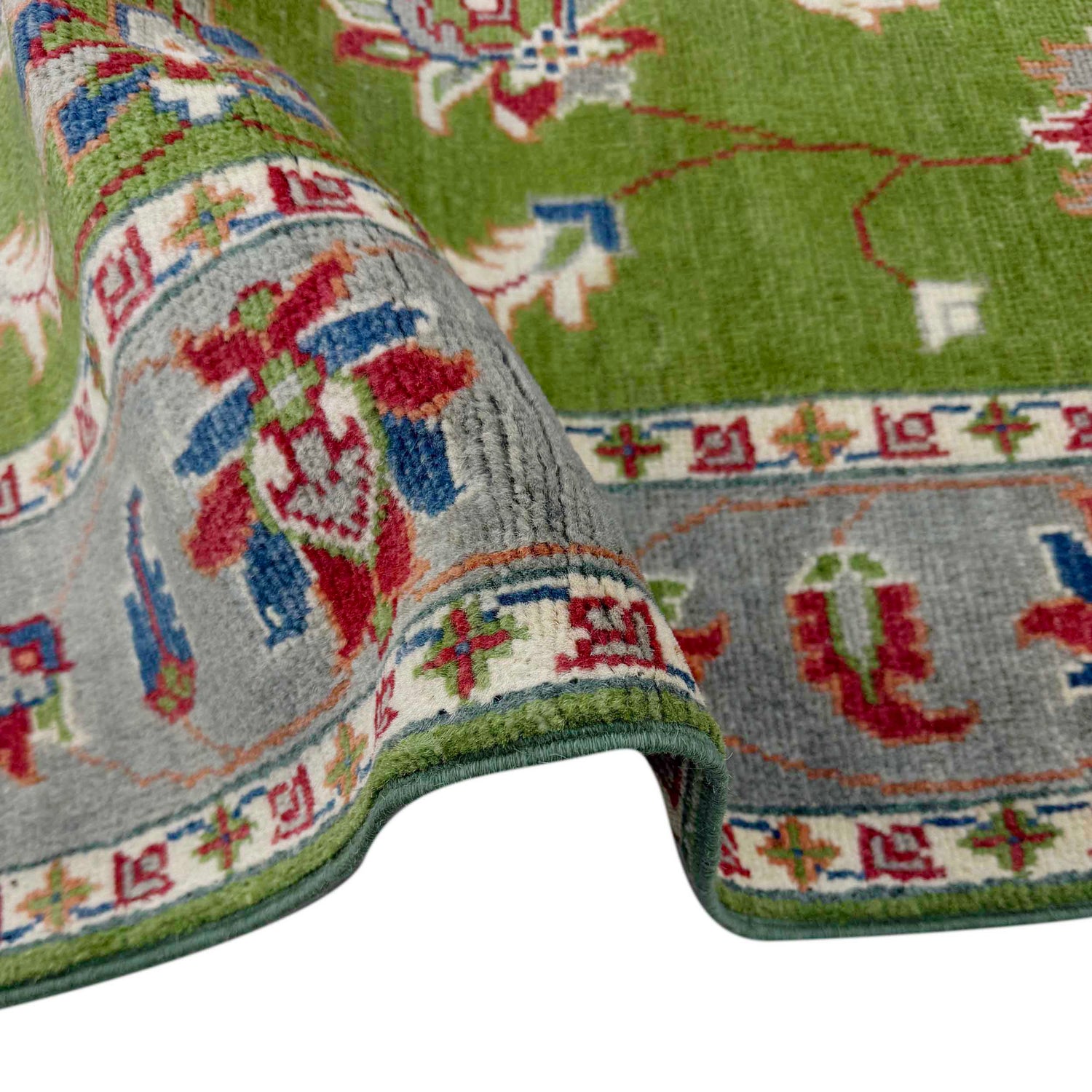 Hand knotted Kazak Rugs 4' 0" x 6' 3" ft / 122 x 190 cm - No. R37653