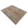 Hand knotted Kazak Carpet 3' 11" x 5' 8" ft / 120 x 172 cm - No. R37654