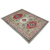 Hand knotted Kazak Carpet 5' 8" x 8' 1" ft / 172 x 246 cm - No. R37658