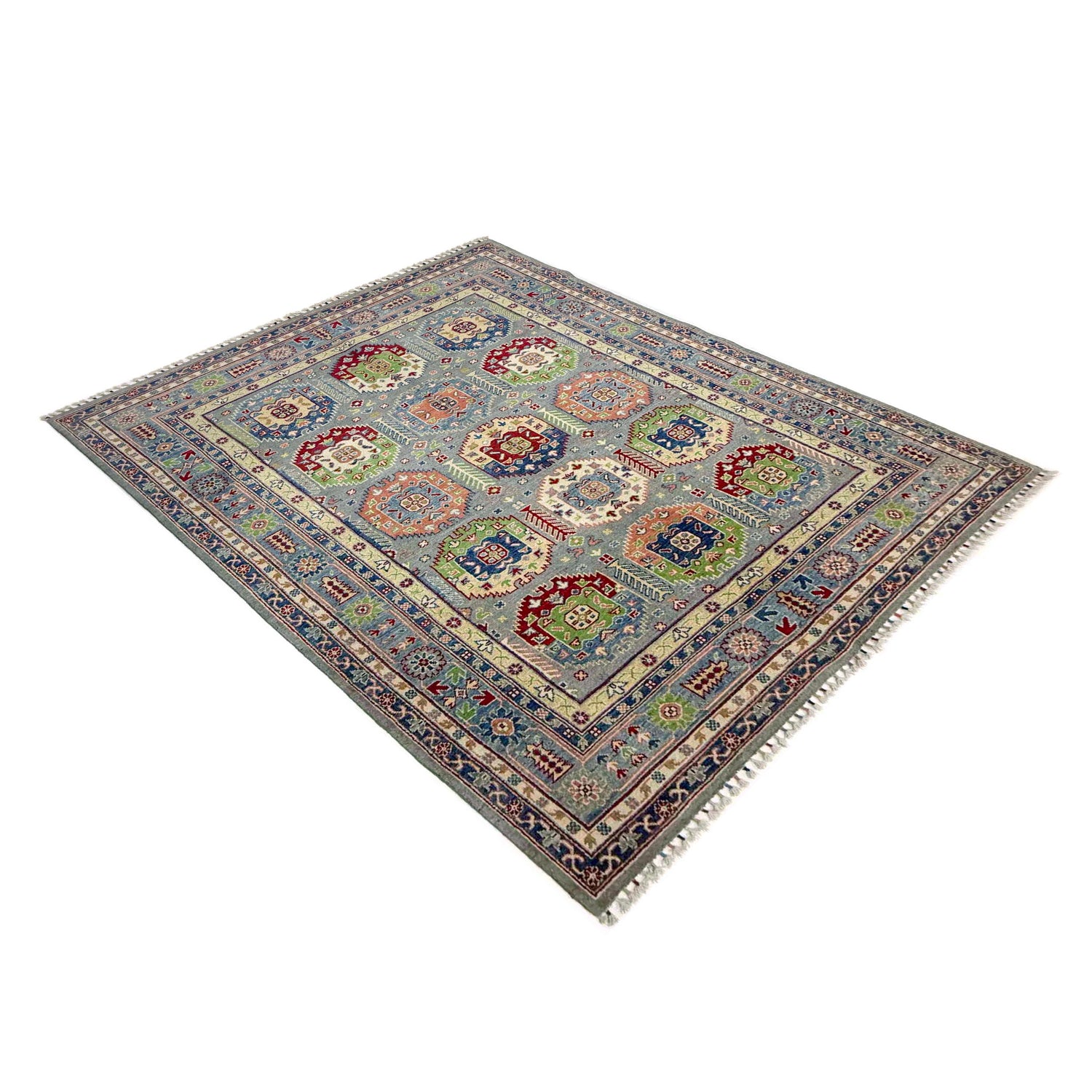 Oriental Style Waziri Area Rug 5' 6" x 8' 4" ft / 168 x 253 cm - No. R37659