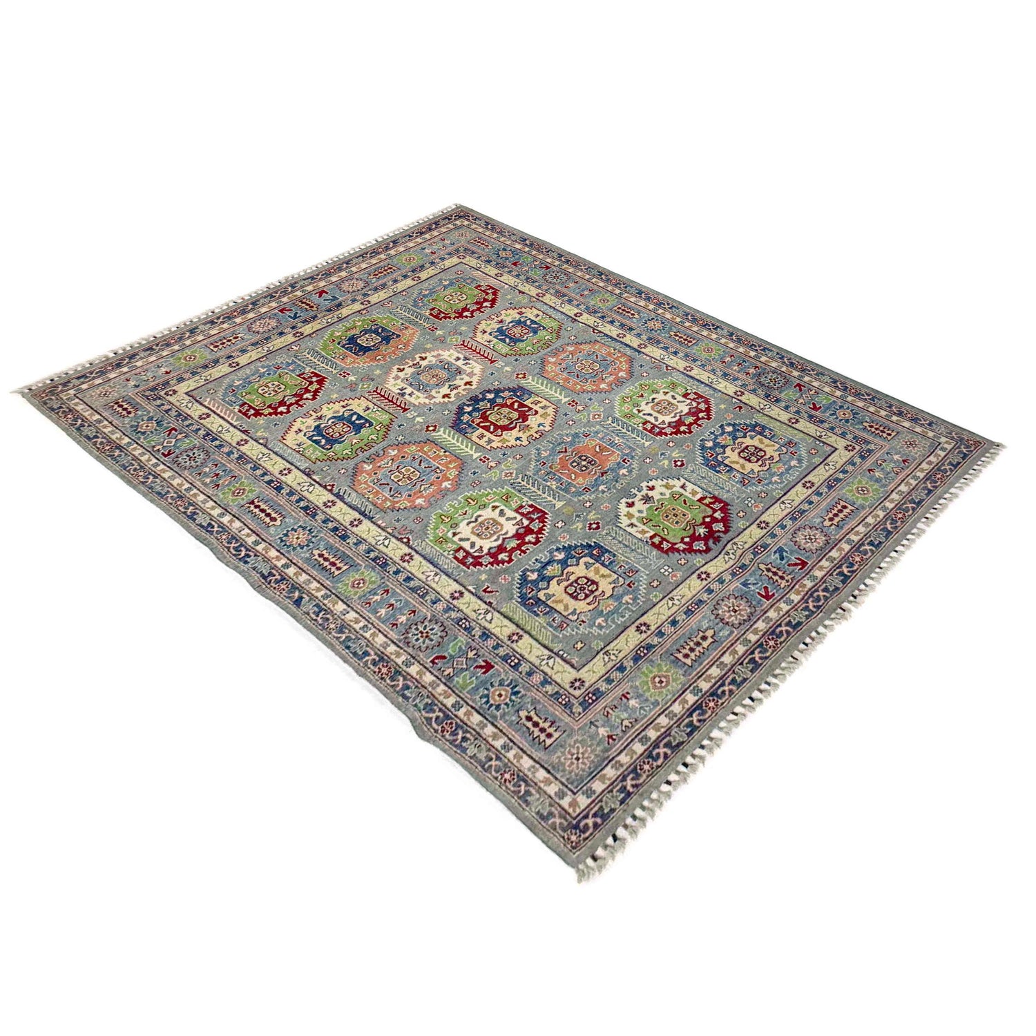 Oriental Style Waziri Area Rug 5' 6" x 8' 4" ft / 168 x 253 cm - No. R37659