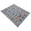 Handmade Sultani Area Rug 5' 7" x 7' 8" ft / 170 x 234 cm - No. R37660
