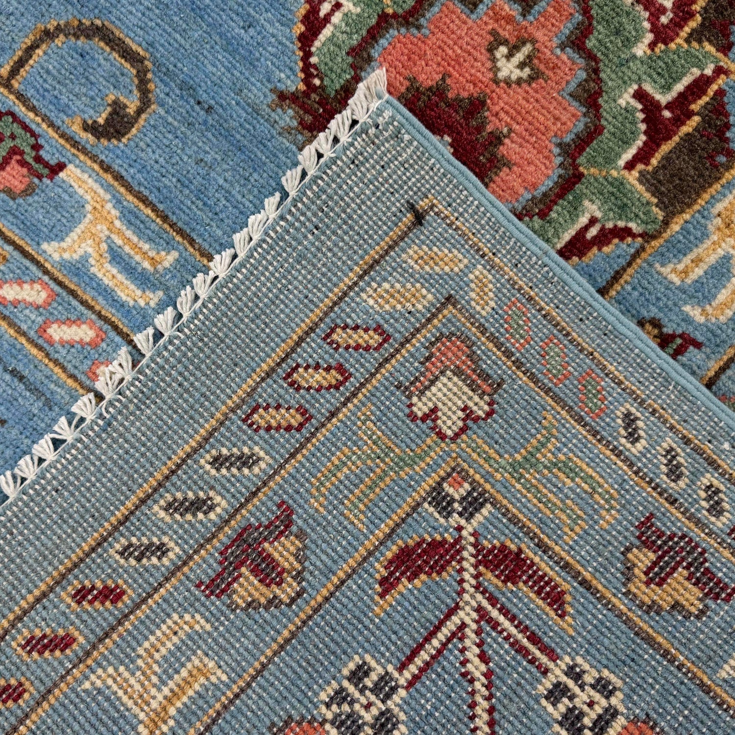 Handmade Sultani Area Rug 5' 7" x 7' 8" ft / 170 x 234 cm - No. R37660