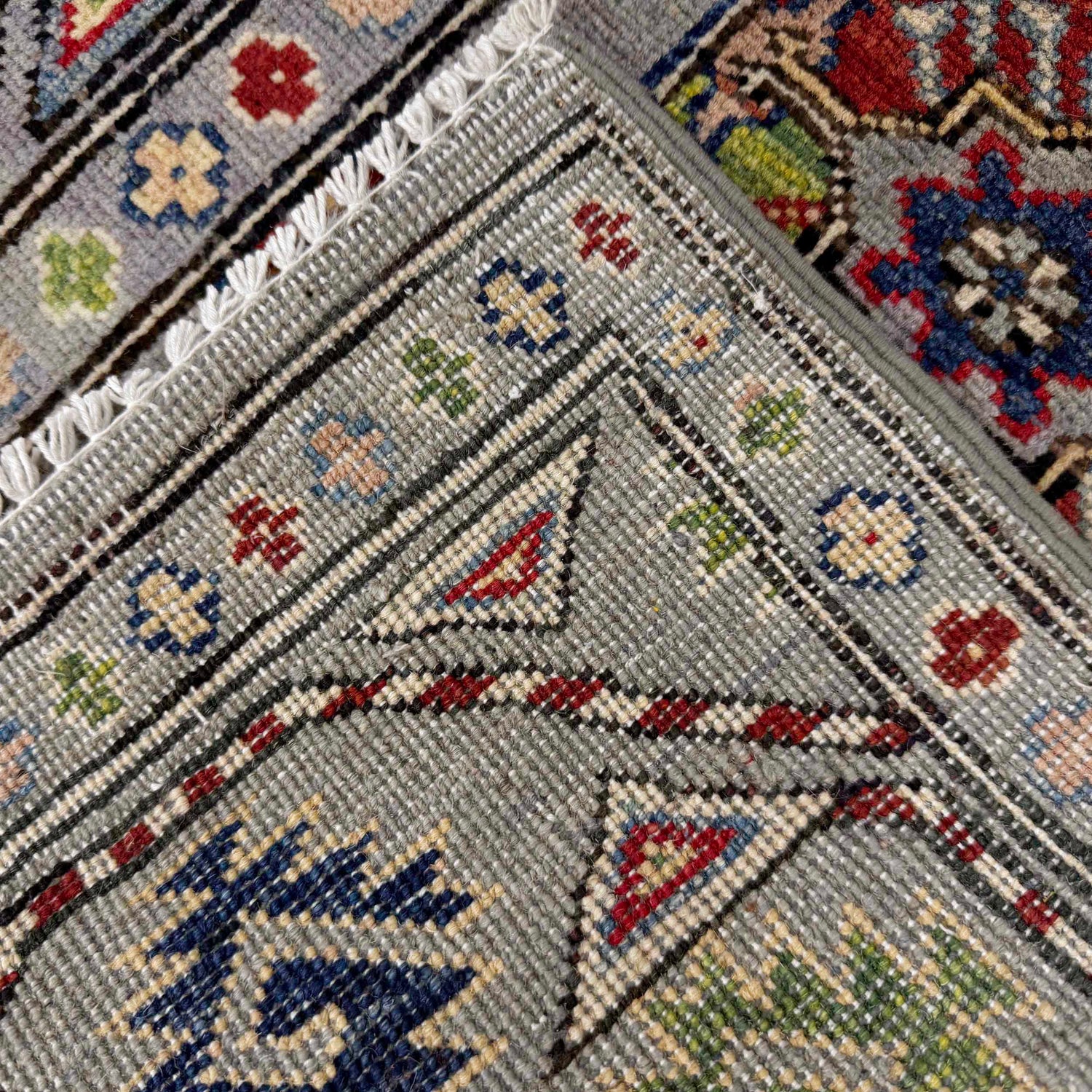 Hand Knotted Oriental Waziri Rug Runner 2' 8" x 9' 7" ft / 82 x 291 cm - No. R37662