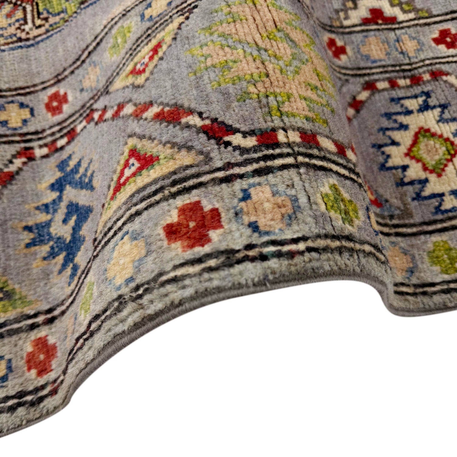 Hand Knotted Oriental Waziri Rug Runner 2' 8" x 9' 7" ft / 82 x 291 cm - No. R37662