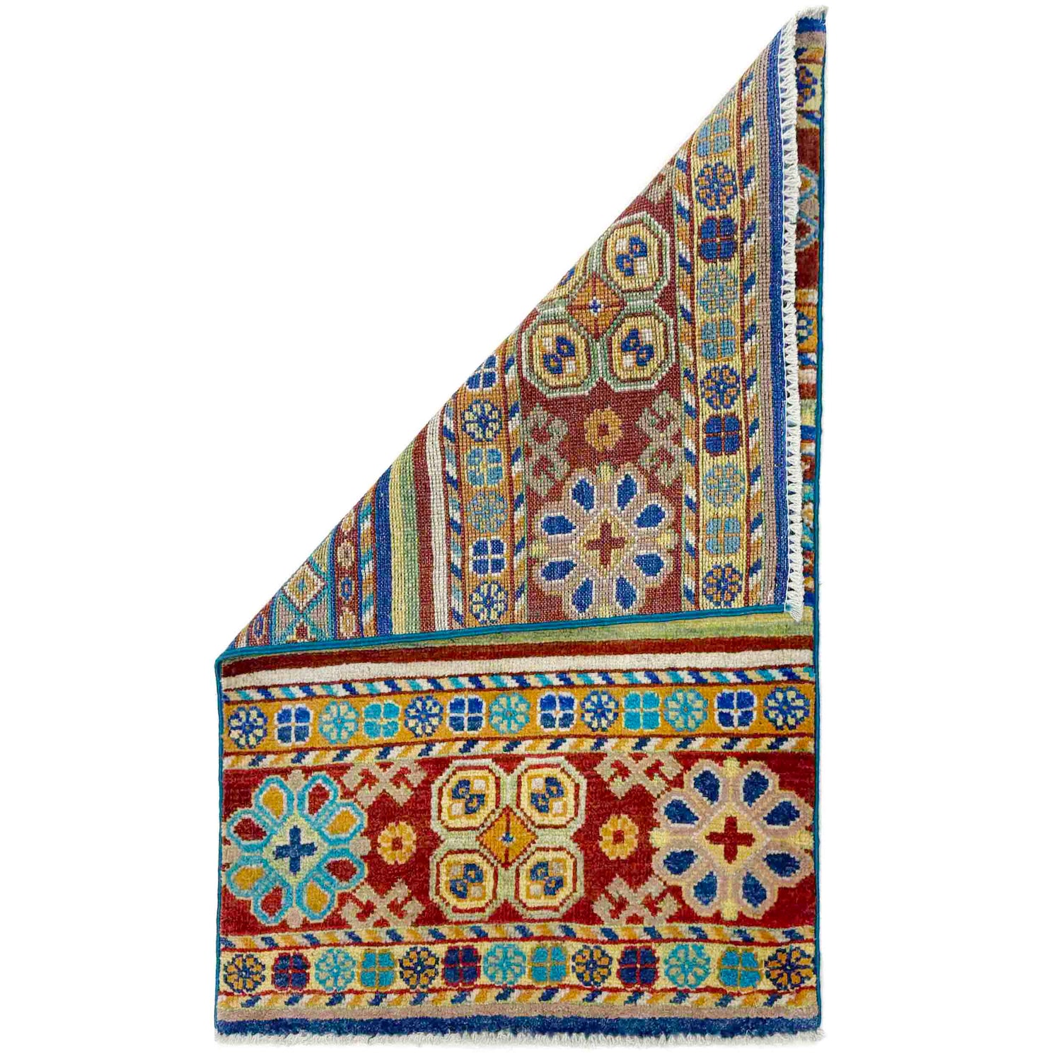 Contemporary Gabbeh Rug 2' 0" x 3' 2" ft / 60 x 97 cm - No. R37665
