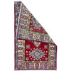 Hand knotted Kazak Carpet 1' 11" x 3' 1" ft / 59 x 93 cm - No. R37666