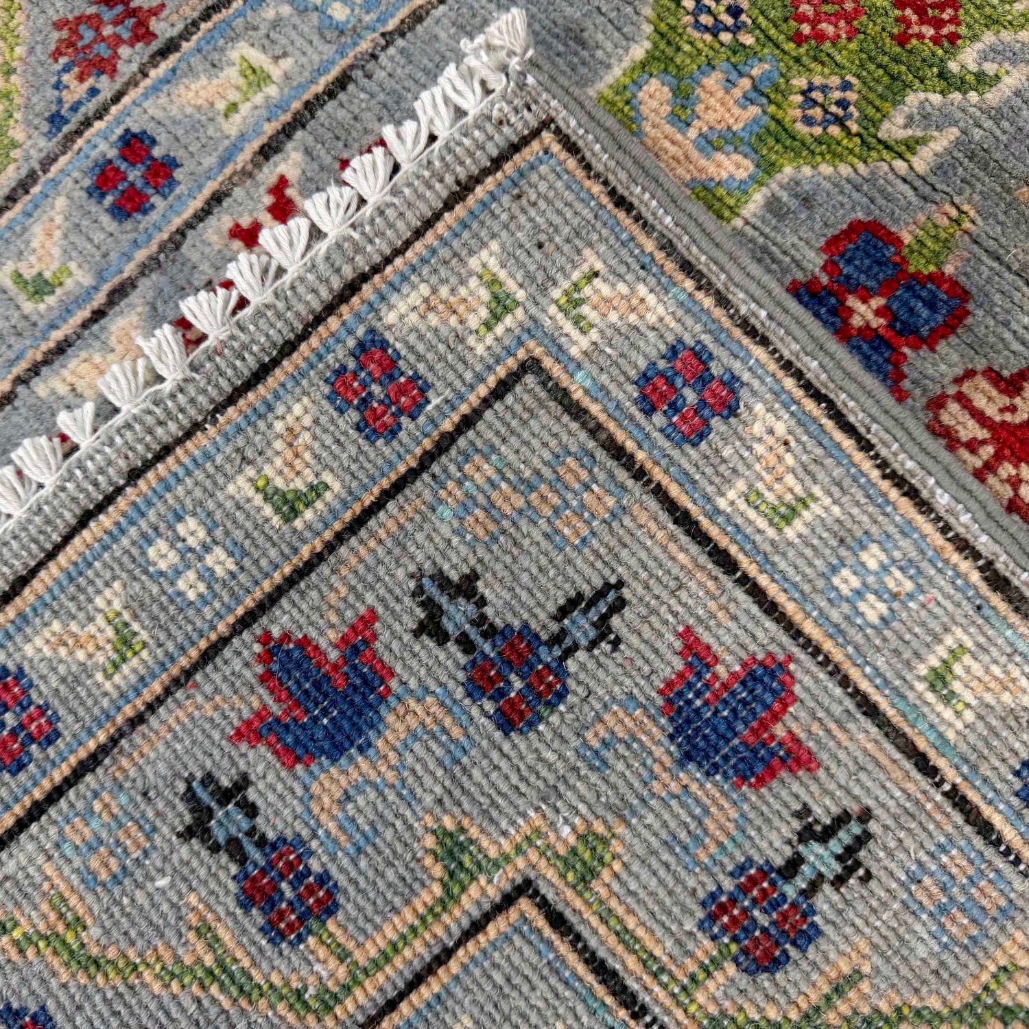 Oriental Kazak Runner Rug 2' 9" x 9' 9" ft / 83 x 296 cm - No. R37676