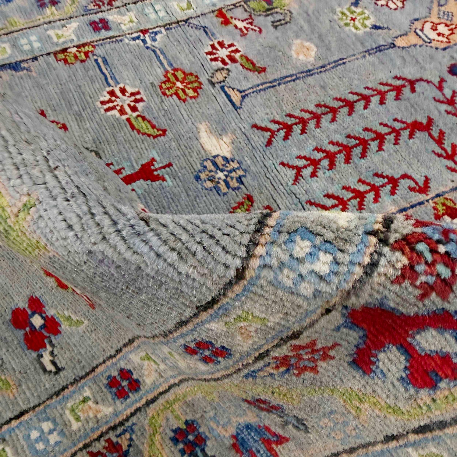 Oriental Kazak Runner Rug 2' 9" x 9' 9" ft / 83 x 296 cm - No. R37676