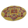 Authentic Afghan Kazak Round Rug 3' 2" x 3' 3" ft / 96 x 100 cm - No. R37678