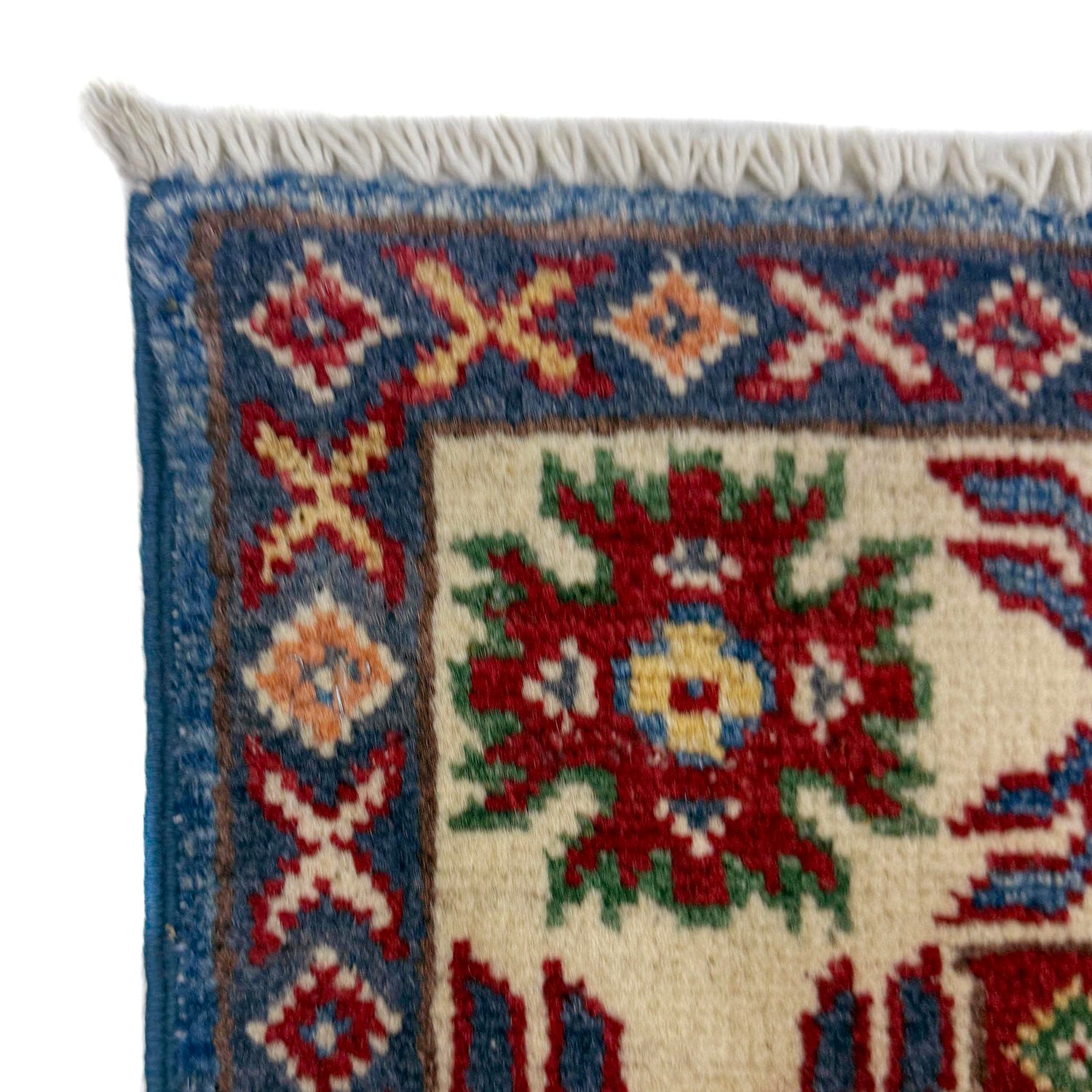 Blue Color Kazak Rug 2' 8" x 4' 0" ft / 82 x 122 cm - No. R37706