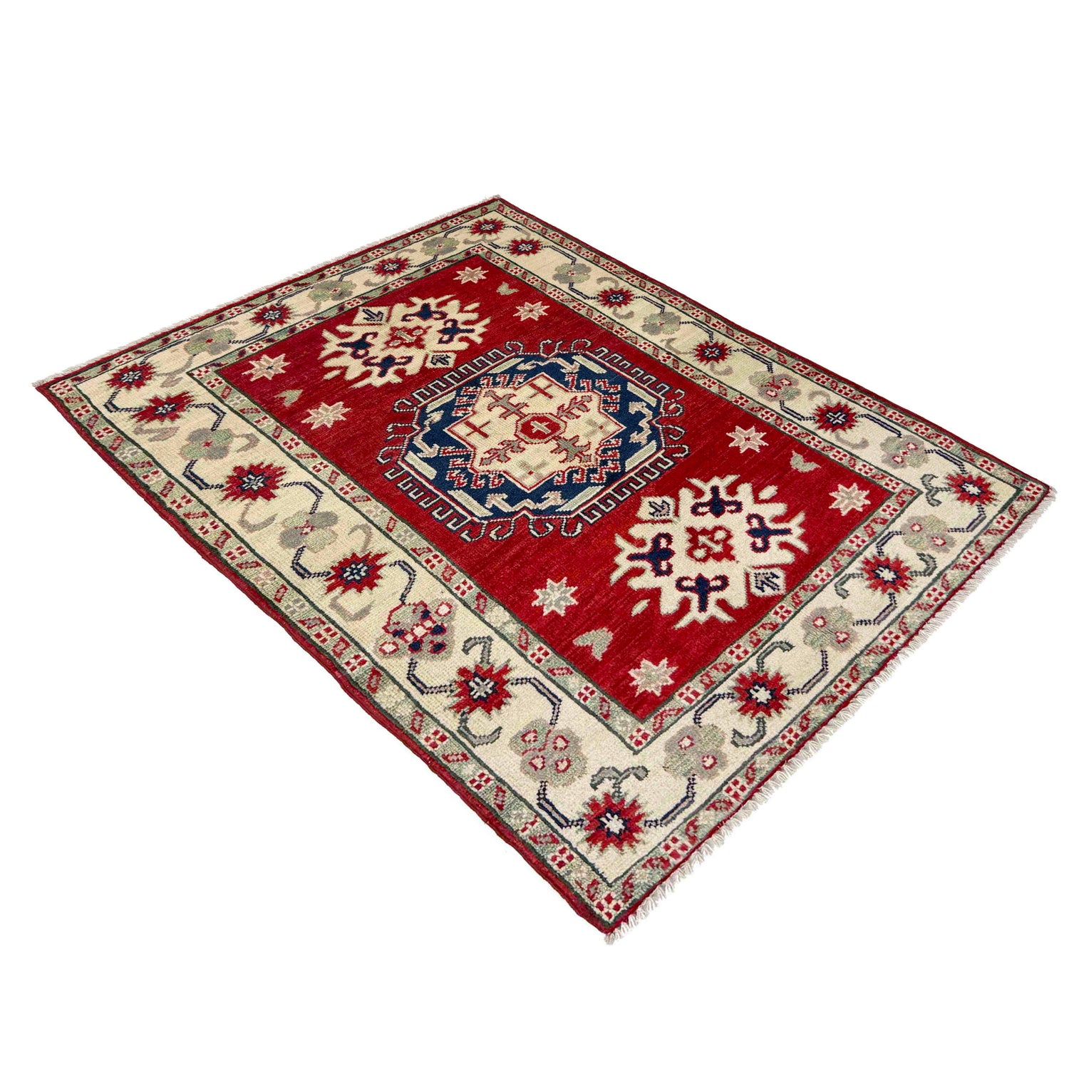 Oriental Kazak Rug 2' 8" x 3' 10" ft / 81 x 116 cm - No. R37709