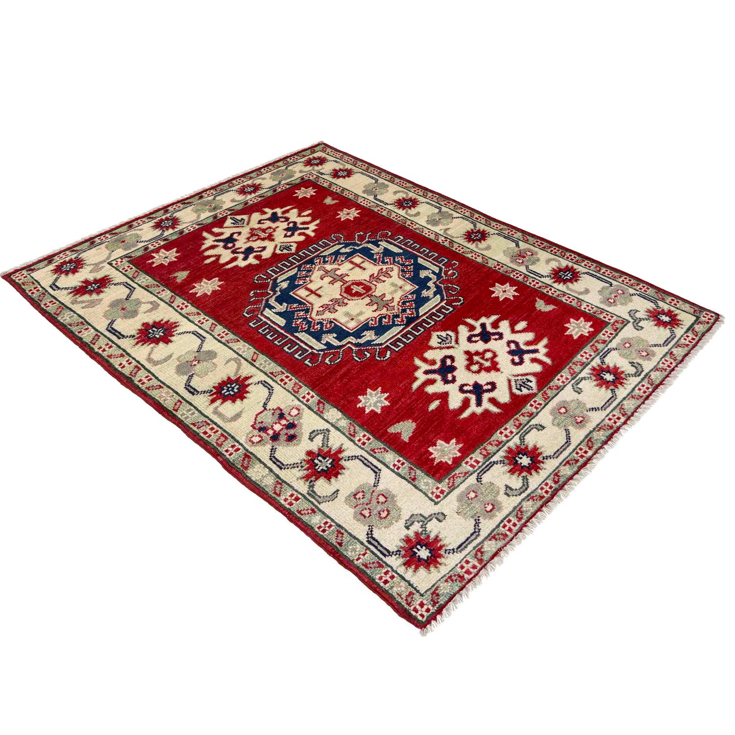 Oriental Kazak Rug 2' 8" x 3' 10" ft / 81 x 116 cm - No. R37709