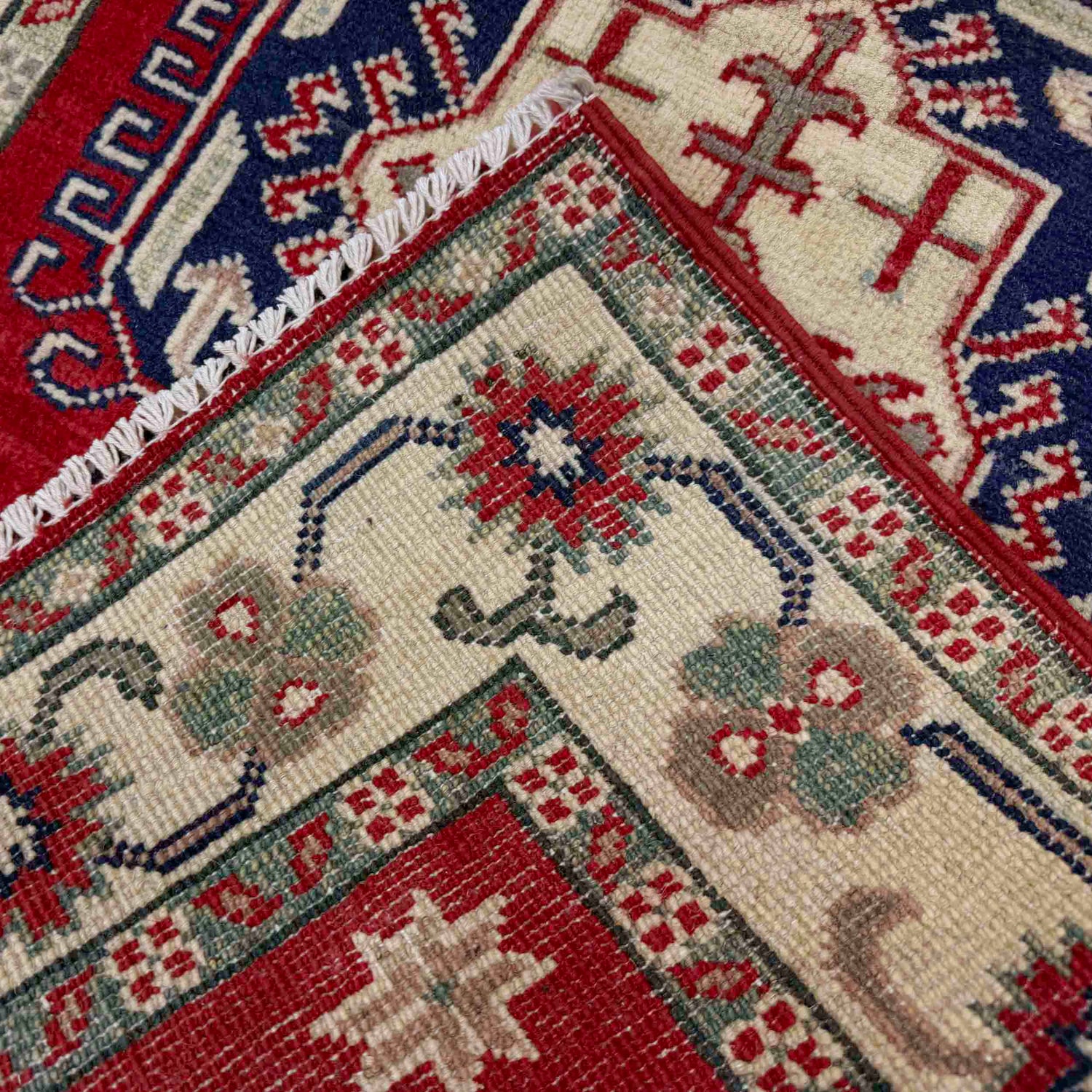 Oriental Kazak Rug 2' 8" x 3' 10" ft / 81 x 116 cm - No. R37709