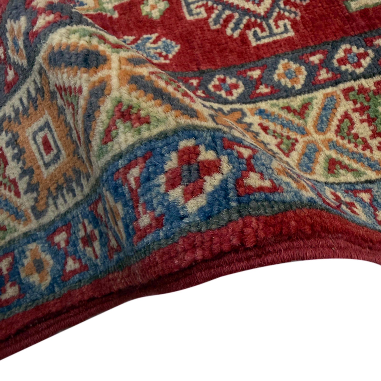 Handmade Kazak Area Rug 2' 7" x 3' 11" ft / 80 x 120 cm - No. R37715