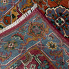 Handmade Persian Design Heriz Carpet 2' 8" x 4' 1" ft / 81 x 125 cm - No. R37718