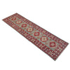 Gray Color Kazak Runner Rug 2' 7" x 9' 9" ft / 80 x 298 cm - No. R37721