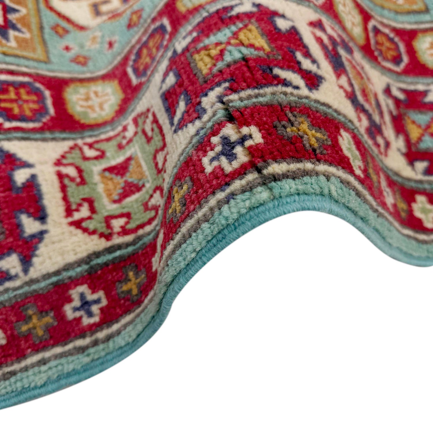 Gray Color Kazak Runner Rug 2' 7" x 9' 9" ft / 80 x 298 cm - No. R37721