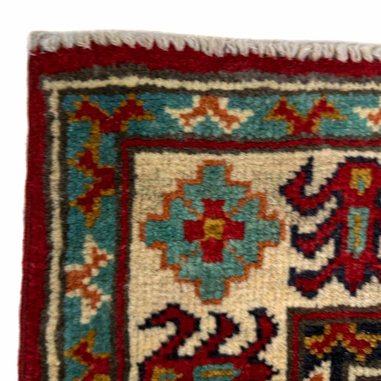 Red Color Kazak Rug 2' 7" x 4' 3" ft / 80 x 130 cm - No. R37722