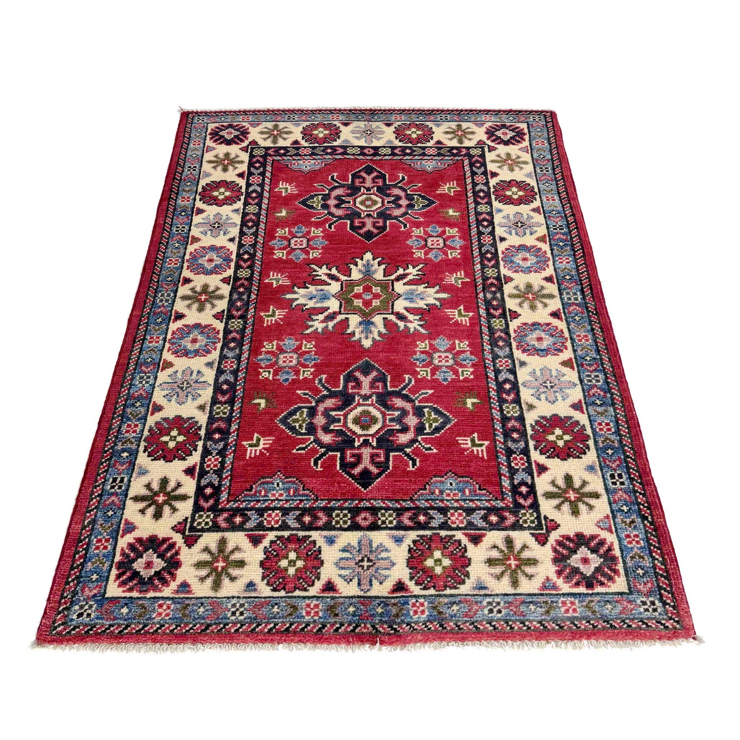 Oriental Kazak Rug 2' 7" x 4' 1" ft / 80 x 124 cm - No. R37723