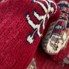 Hand Knotted Oriental Waziri Rug 3' 1" x 4' 9" ft / 93 x 144 cm - No. R37731