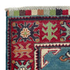 Blue Color Kazak Rug 3' 3" x 4' 8" ft / 99 x 142 cm - No. R37732