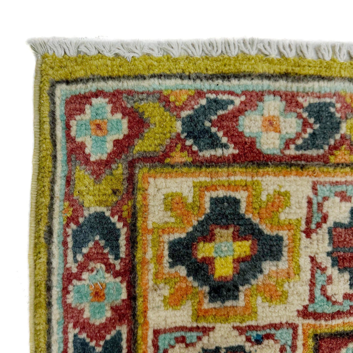 Hand knotted Kazak Rugs 3' 5" x 4' 10" ft / 103 x 148 cm - No. R37736