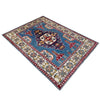 Hand Knotted Kazak Oriental Rug 3' 3" x 4' 9" ft / 98 x 145 cm - No. R37738