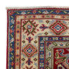 Red Color Kazak Rug 3' 6" x 5' 0" ft / 107 x 152 cm - No. R37740