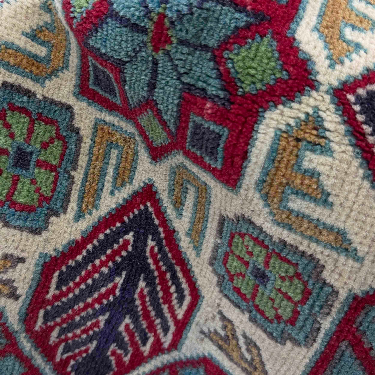 Hand knotted Kazak Rugs 3' 2" x 4' 8" ft / 97 x 142 cm - No. R37741