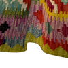 Handmade Afghan Vegetable Kilim 3' 10" x 5' 1" ft / 116 x 155 cm - No. R37789