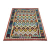Hand Made Afghan Kilim 5' 9" x 8' 5" ft / 174 x 257 cm - No. R37806