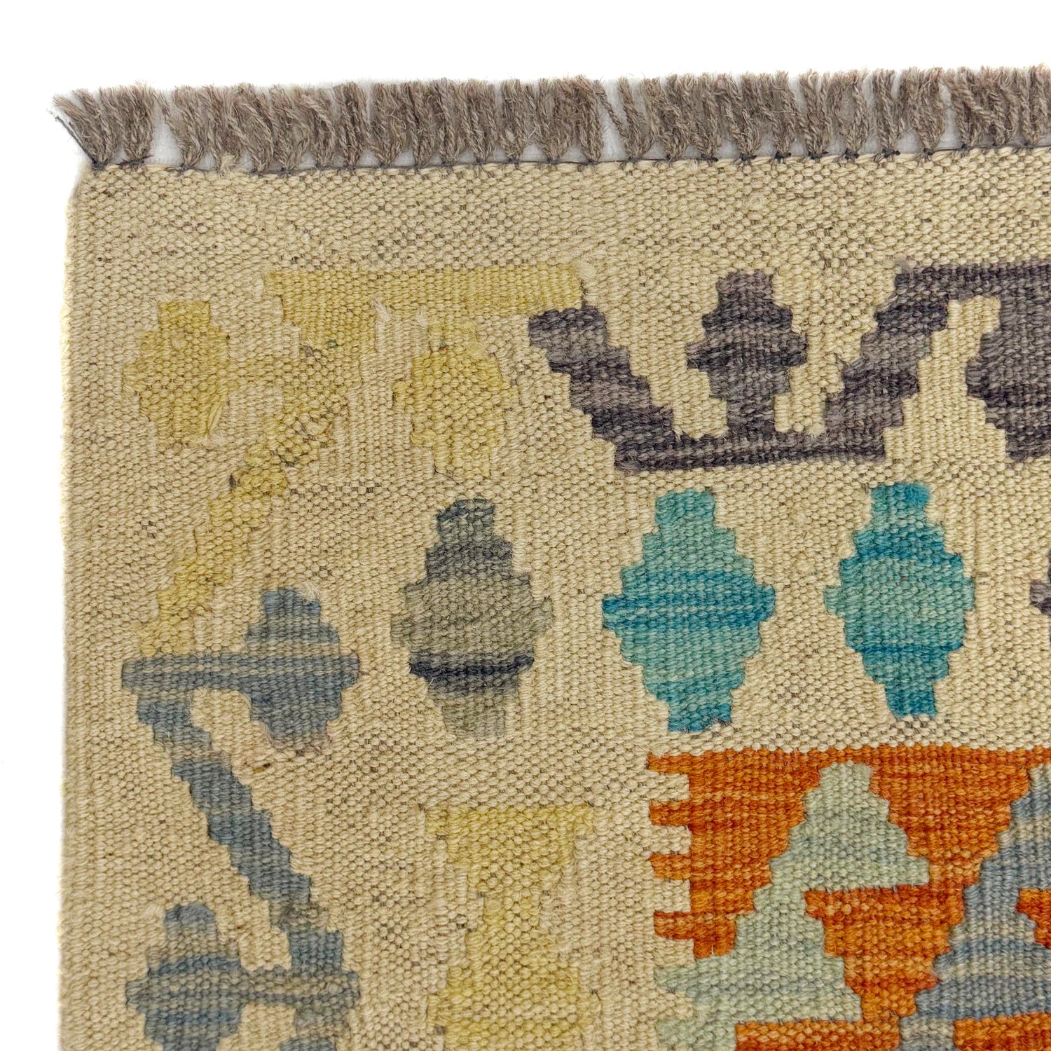 Handmade Vegetable Kilim 2' 8" x 4' 1" ft / 82 x 124 cm - No. R37808