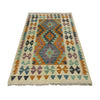 Handmade Vegetable Kelim 2' 7" x 4' 3" ft / 79 x 130 cm - No. R37809